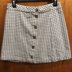 💕H&M plaid skirt💕8